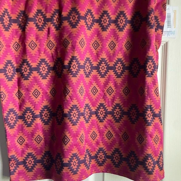 LuLaRoe Women’s Size 2XL Cassie Aztec Patterned Skirt - Picture 7 of 10